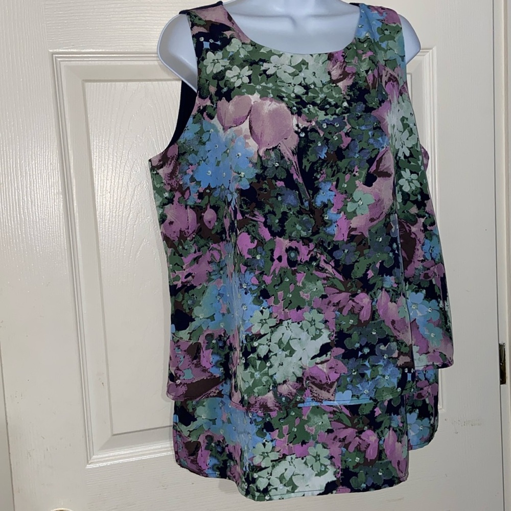 Diane Gilman Layered Top - Size XL